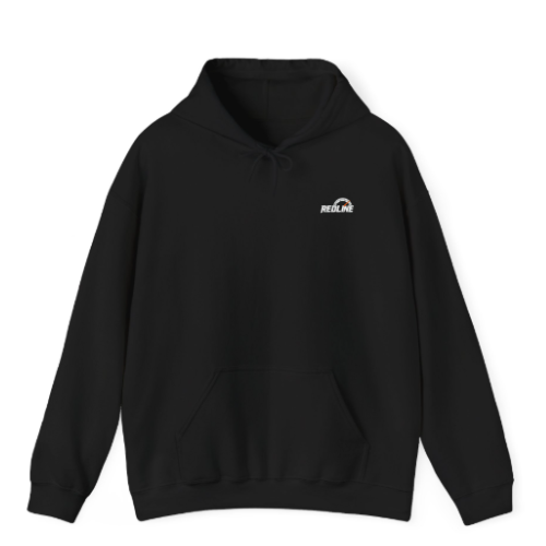 sweat R.E.V Rasso noir face avant Redline