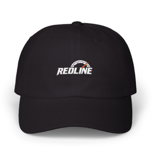 casquette Redline Drivers Club noire face avant