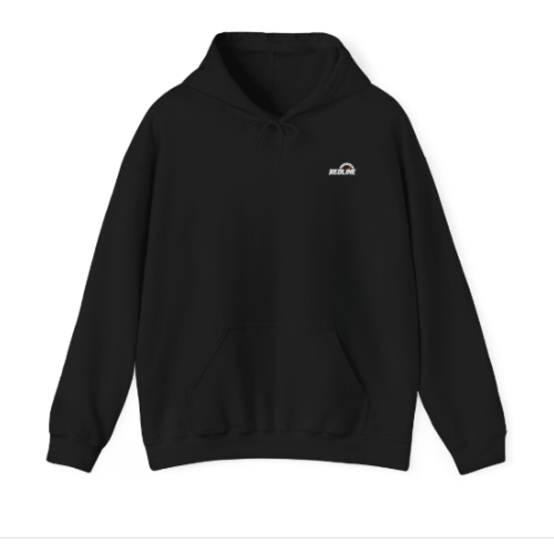 sweat Redline Drivers Club noir face avant