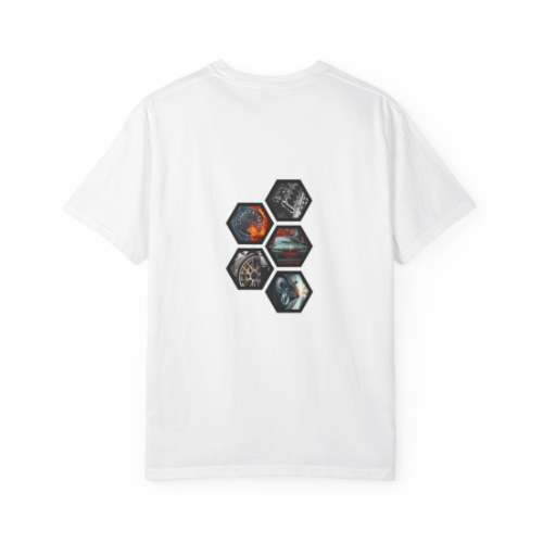 t-shirt AutoSport Performance logo dos blanc