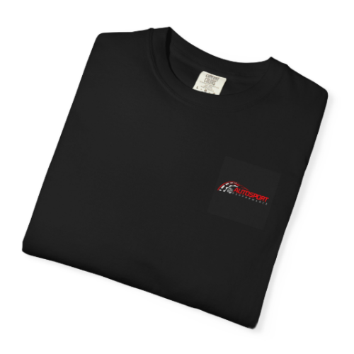t-shirt automobile AutoSport Performance noir et blanc