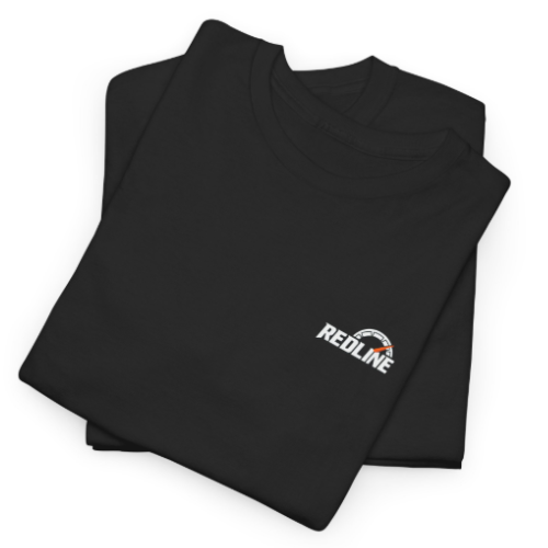 t-shirt Redline Drivers Club noir streetwear unisexe